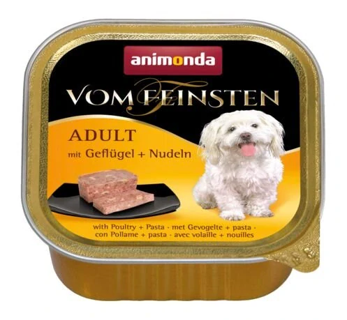 Animonda paštika pes Adult drůbeží a těstoviny 150g