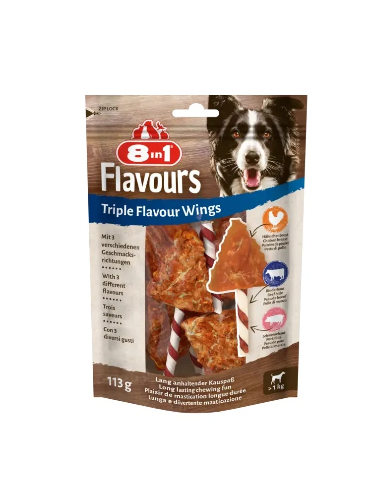 Pochoutka 8in1 Triple Flavour Wings (6ks)