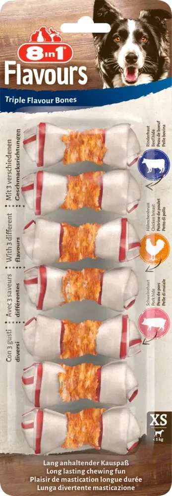 Pochoutka 8in1 Triple Flavour XS (7ks)