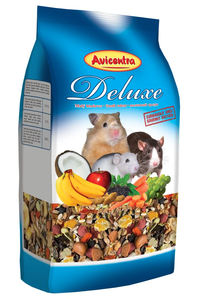 Avicentra Deluxe malý hlodavec 500g