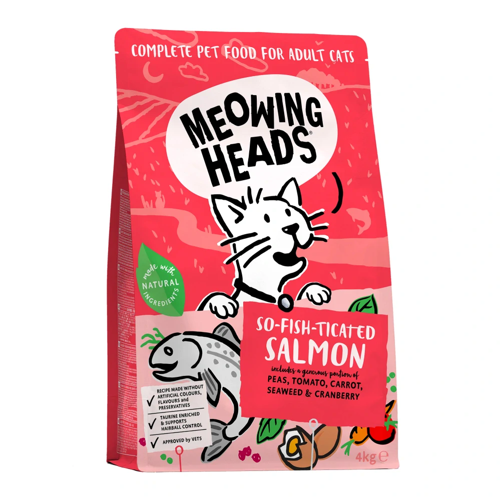 MEOWING HEADS So-fish-ticated Salmon 4kg