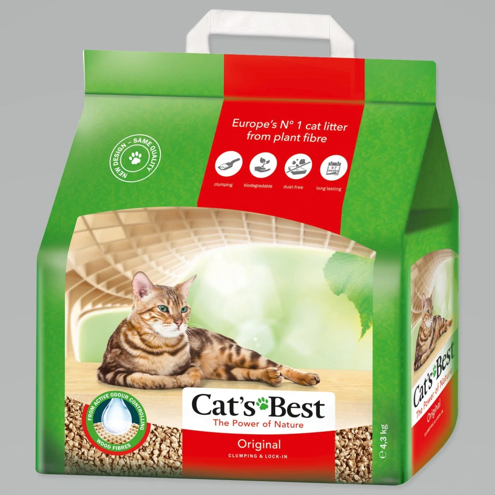 Podestýlka Cats Best Original Kočkolit 10l