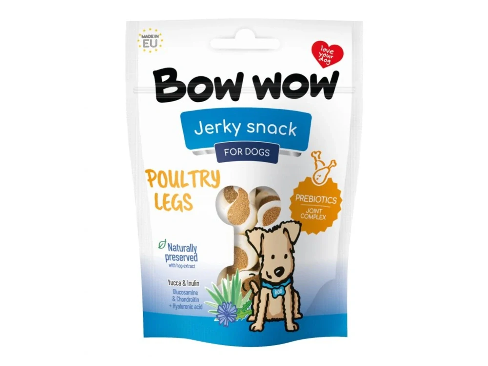 Bow wow poch. Drůbeží stehýnka 80g