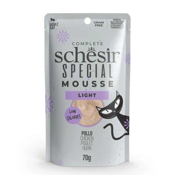 Schesir Cat kapsa Special Mousse Light kuře 70g
