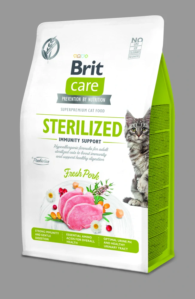 Brit Care Cat GF Sterilized Immunity Support 0,4kg