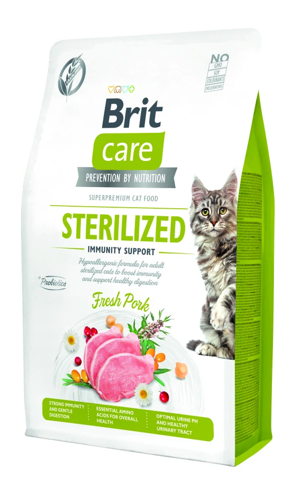 Brit Care Cat GF Sterilized Immunity Support 2kg
