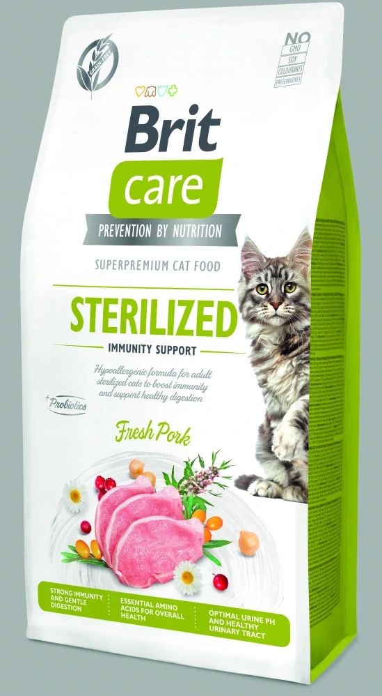 Brit Care Cat GF Sterilized Immunity Support 7kg