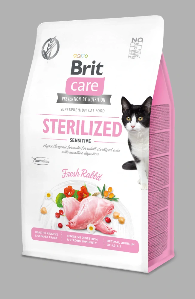 Brit Care Cat GF Sterilized Sensitive 0,4kg