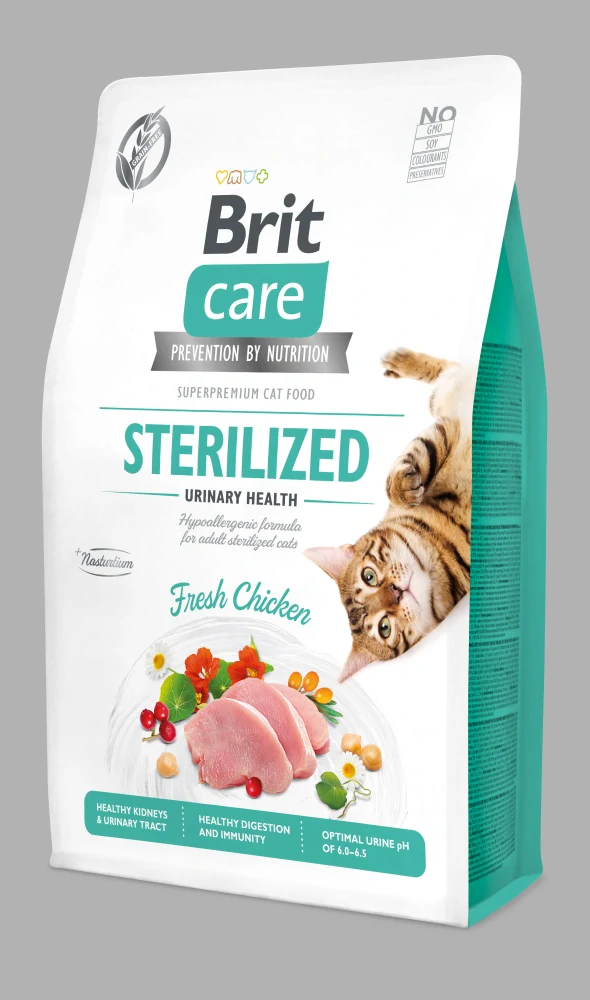 Brit Care Cat GF Sterilized Urinary Health 2kg