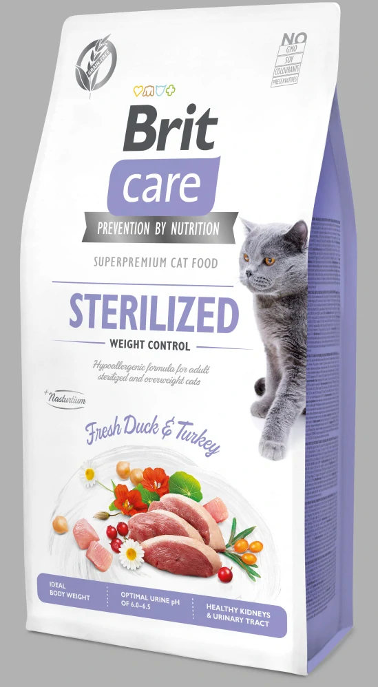 Brit Care Cat GF Sterilized Weight Control 7kg