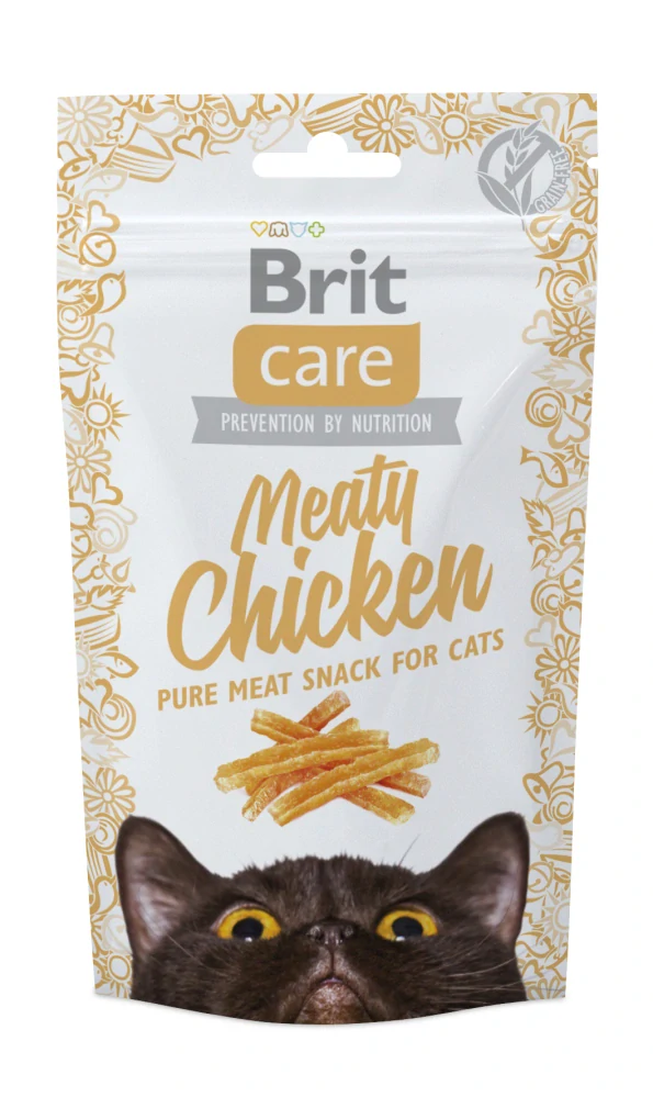 Brit Care Cat Snack Meaty Chicken 50g