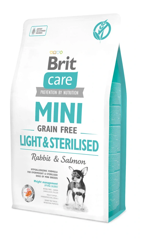 Brit Care Dog Mini Grain Free Light & Sterilised 2kg