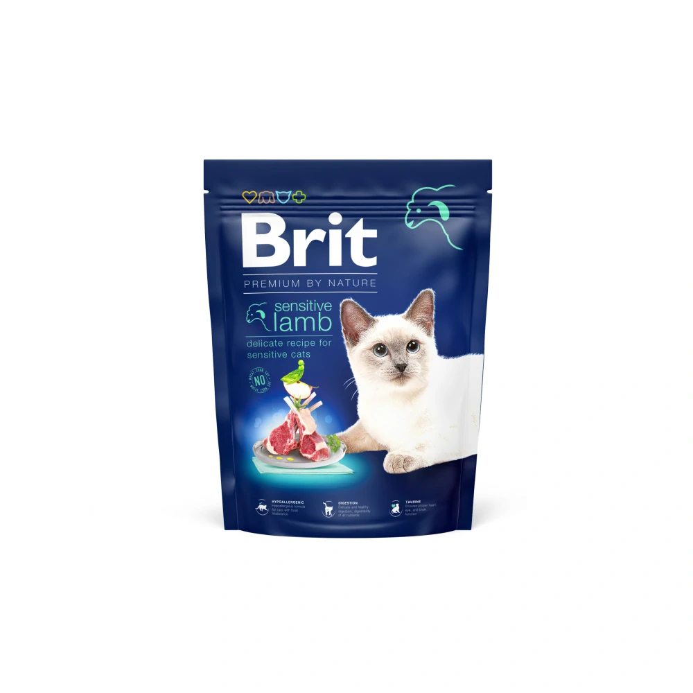 Brit Premium Cat by Nature Sensitive Lamb 300g