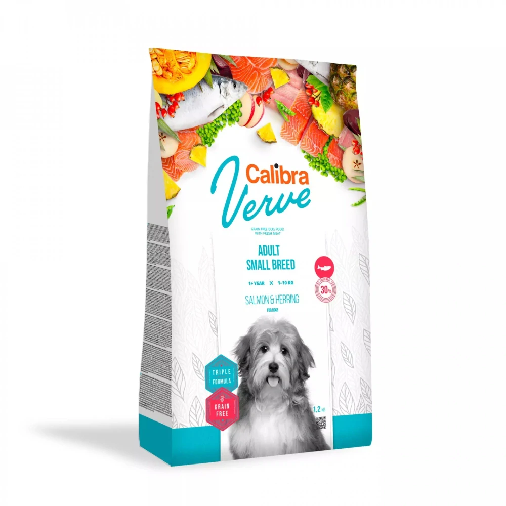 Calibra Dog Verve GF Adult Small Salmon&Herring 1,2kg