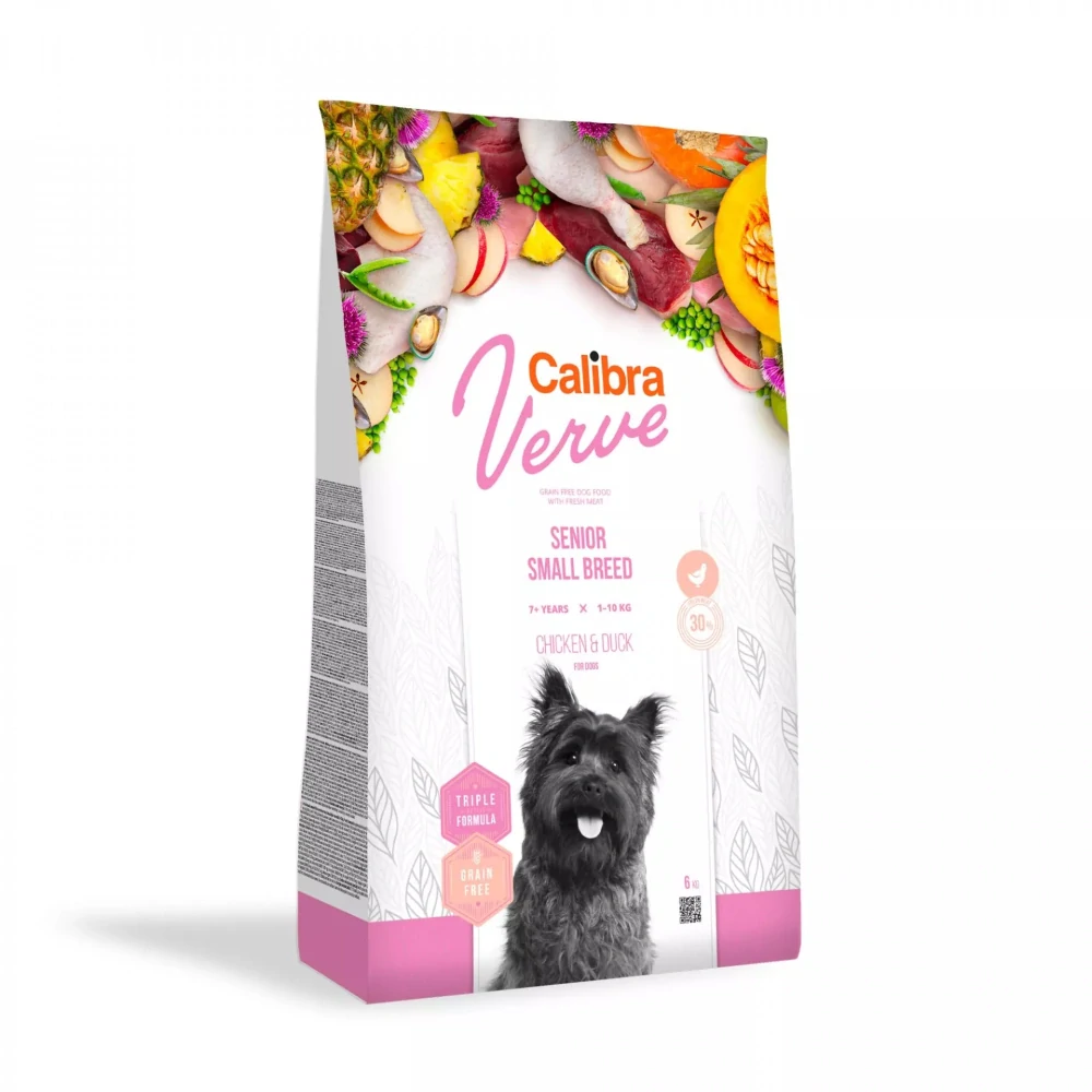 Calibra Dog Verve GF Senior Small Chicken&Duck 6kg