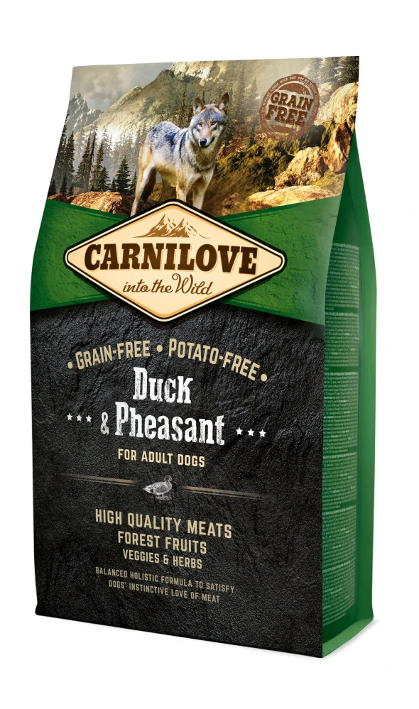 Carnilove Dog Duck & Pheasant for Adult 4kg