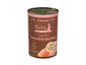 Fitmin dog Purity tin konz. Puppy Salmon&Chicken 400g