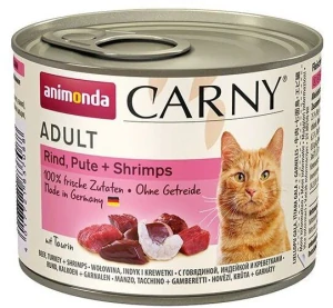 Animonda konz. kočka CARNY Adult hov/krůta/ráčci 200g
