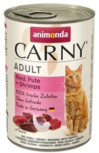 Animonda konz. kočka CARNY Adult hov/krůta/ráčci 400g