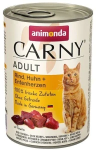 Animonda konz. kočka CARNY Adult hov/kuře/kachna 400g