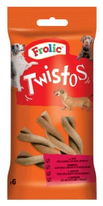 Frolic pochoutka Twistos 6ks s hovězím