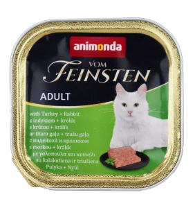 Animonda paštika kočka Adult králík/krůta 100g