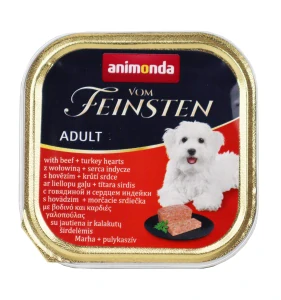 Animonda paštika pes Adult hovězí a krůtí srdce 150g