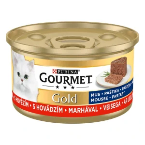 Gourmet Gold konz. kočka pašt. jemná s hovězím 85g