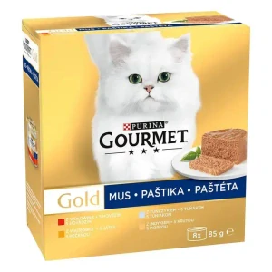 Gourmet Gold konz. kočka paštiky pack 8x85g