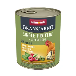 Animonda pes GRANCARNO konz. Superfoods kuřecí 800g