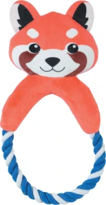 Hračka pes CALINOU PANDA ROPE plyš Zolux
