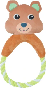 Hračka pes CALINOU QUOKKA ROPE plyš Zolux