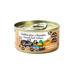 Lyopro CAT konz. Kachní prsa s lososem 85g