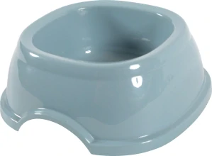 Miska plast protiskluz 0,6l modrá Zolux