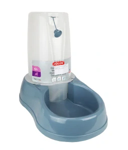 Miska se zásob. na vodu 6,5l protiskluz modrá Zolux
