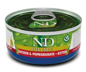 N&D CAT PRIME Kitten Chicken & Pomegranate 70g