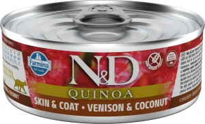 N&D CAT QUINOA Adult Venison & Coconut 80g