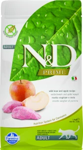 N&D PRIME CAT Adult Boar & Apple 1,5kg