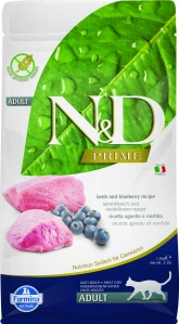 N&D PRIME CAT Adult Lamb & Blueberry 1,5kg