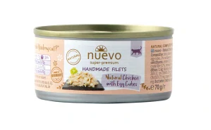 Nuevo kočka Handmade Kuře s vejcem konz. 70g