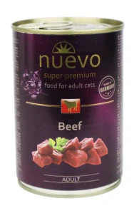 Nuevo kočka adult Hovězí konz. 400g