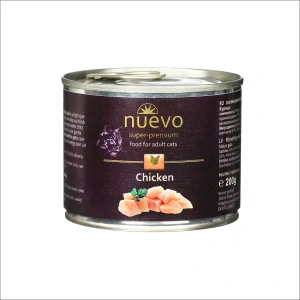 Nuevo kočka adult Kuře konz. 200g
