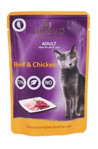 Nuevo kočka kapsa Adult Kuře a Hovězí 85g