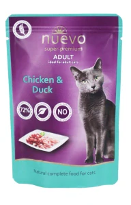 Nuevo kočka kapsa Adult Kuře a Kachna 85g