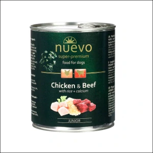 Nuevo pes Junior Kuřecí a Hovězí konz. 800g