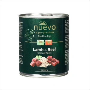Nuevo pes Senior Jehněčí s ovesnými vl. konz. 800g