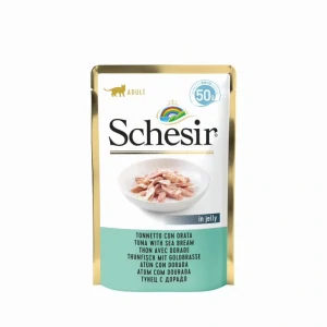Schesir Cat kapsa Adult tuňák/pražma 50g