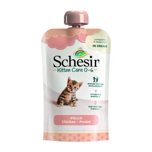 Schesir Cat kapsa Kitten kuře v krému 150g