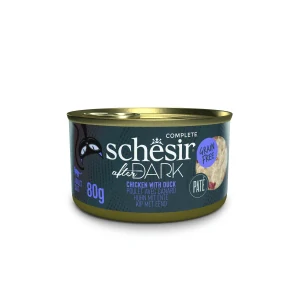 Schesir Cat konz. After Dark Paté kuře/kachna 80g