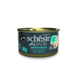 Schesir Cat konz. After Dark Paté kuře/vejce 80g